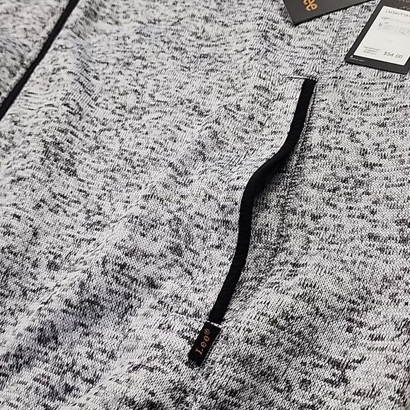 LEE Men’s Zippered Outdoor Vest Gray Men Size 2XL Cozy Fall Outdoor Sporty NEW - Picture 5 of 10